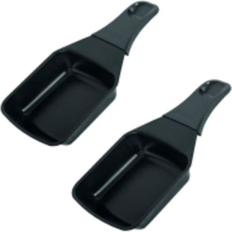 Lot de 2 coupelles carrees Raclette, gril, Wok XA521000