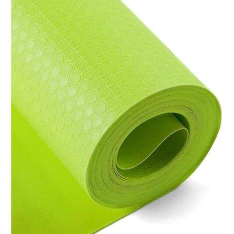 Drawer mat, non-slip, 30 x 500 cm, waterproof and oil-resistant, for kitchen cabinets, refrigerator, shelves, Green (1/5)