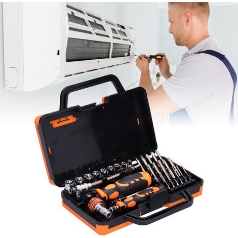 Outil à cliquet multi-angles JM-6121 pour trous profonds 31 en 1 (1/5)
