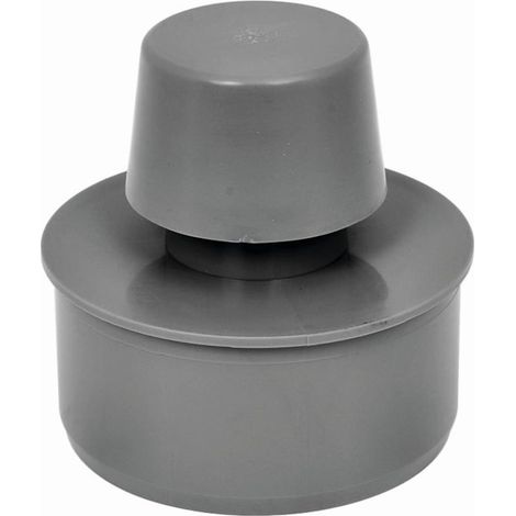 airfit Rohrbelüfter DN 40für Abflussrohr, aus PP, grau
