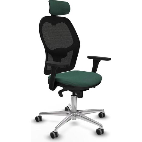 Piqueras y Crespo Jorquera Silla de oficina verde diseño moderno