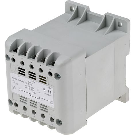 Transformateur pour panneau de commande, Vin 400V c.a., Vout 115V c.a., 100VA ( Prix pour 1 ) (1/3)