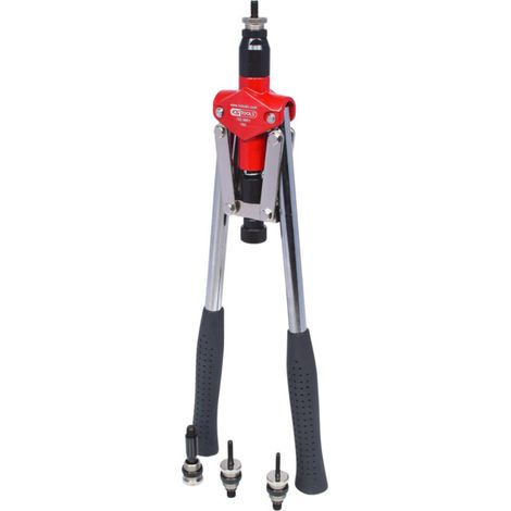 [GEBRAUCHT] B-Ware Ks Tools Langarm Handnietzangen Satz Gewindehülsen Set Gewindedorne 10teilig