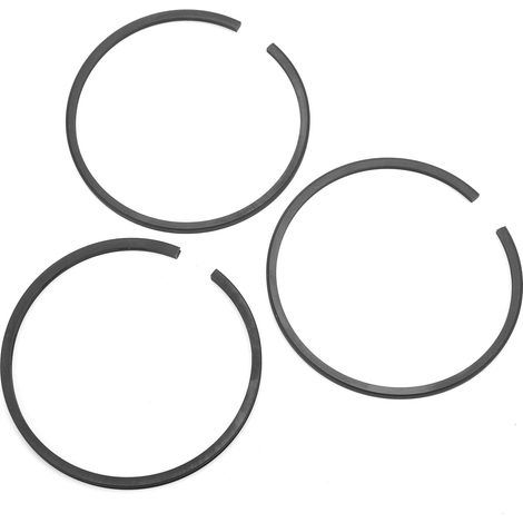 Lot de 3 segments de piston de 90 mm pour pompe à air, compatible avec les moteurs 4 kW et 7,5 kW et les compresseurs d'air 0,6/8 et 0,9/8. (1/5)