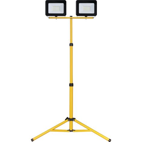 Doble foco LED con trípode 2x30W 6500K IP65 (1/3)