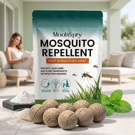 Mückenschutzmittel, geeignet für Terrasse, Innenräume, Camping und den täglichen Gebrauch. Tragbares Mückenschutzmittel: 8 Insektenschutzmittel + 1 Netzbeutel. -- BIEMMEDUE (1/5)