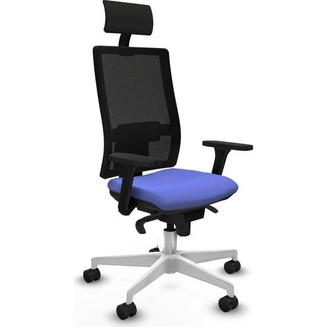 piqueras-y-crespo Silla Ergonómica azul azur claro Oficina
