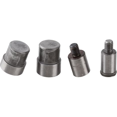 Ersatzset mit 4 silberfarbenen Edelstahl-Druckknopfformen für 831 (1/5)