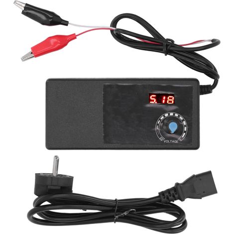 1 Constructor eléctrico de marcos para colmenas, acero inoxidable y plástico, 12V 5A, indicador de voltaje, calentador de cera, apicultura (1/5)