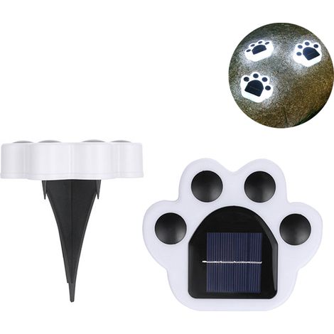[Lampe Solaire de Jardin] [SolarLight] [Palmier Bear] [ABS, IP65, LED 4, Multicolore, 8h Autonomie, Installation Facile] (1/5)