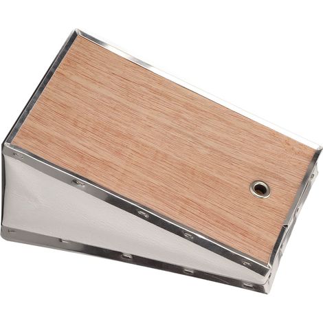 Soufflet enfumage abeilles – contreplaqué – cuir PVC – clip – ruche (1/5)