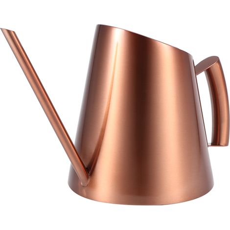 Arrosoir domestique en acier inoxydable pour plantes vertes et fleurs, pot de jardin, bouilloire couleur bronze L (1/5)