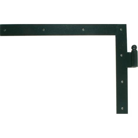 Penture à col élargi acier phorétique noir longueur 800 mm - TORBEL INDUSTRIE