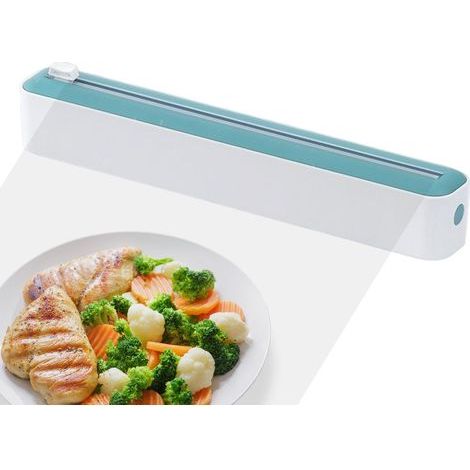 Distributeur Film Alimentaire Magnétique, Distributeur Papier Aluminium Et Film, Dérouleur Film Alimentaire Magnétique, Coupe-Film Alimentaire, Distributeur Et Organisateur De Film Alimentaire