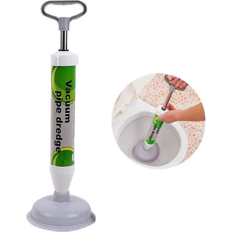 Déboucheur à ventouse puissant, haute pression, pour la salle de bain, les toilettes, baignoires, douches (1/4)