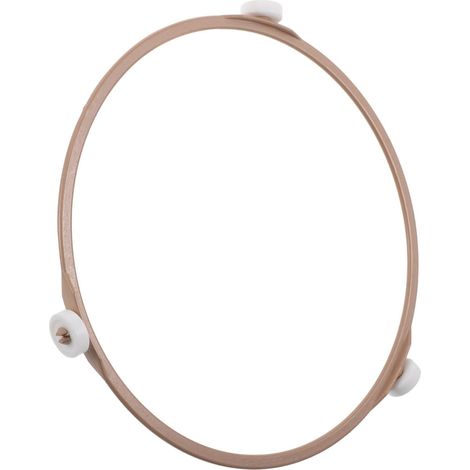 Support Anneau de Plateau Tournant Micro-Ondes 18 Roulettes Plastique 19 CM pour Plateau Verre Usage Cuisine (1/5)