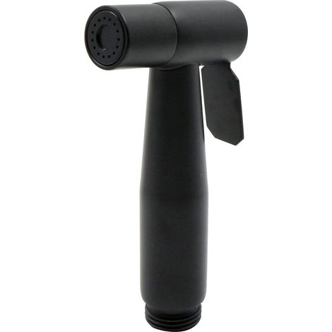 Douchette Toilette Douche Robinet Wc - Pièce Rechange En Acier Inoxydable 304, Noir (Tête De Pulvérisation Uniquement) (1/5)