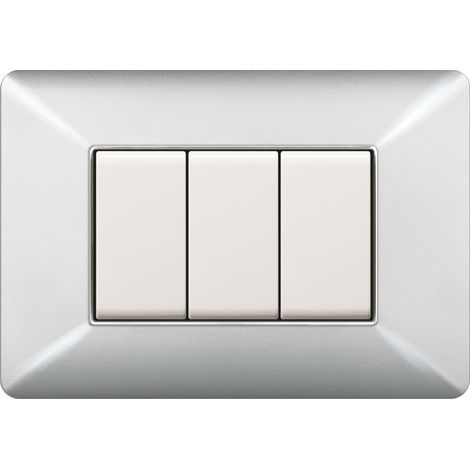 PLACCA EASY MATIX ALLUMINIO CHIARO 3P- 10,0 pz