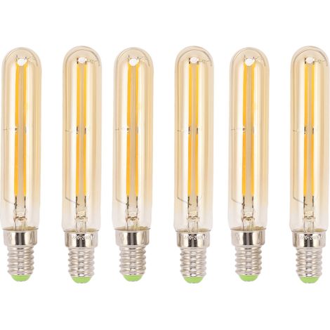 2PCS LED Tube Bulbe 4W E14 2300K Bulbes de lampe lumineuse tubulaire T20X120 220‑240V pour l'éclairage
