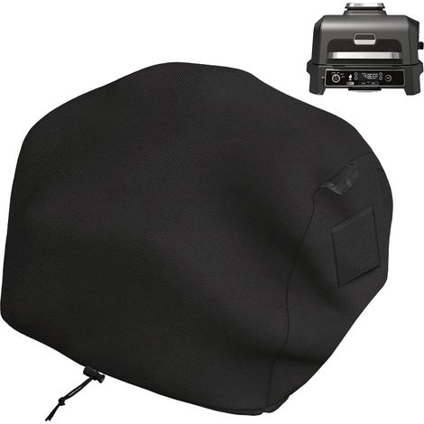 Couverture de gril électrique Woodfire pour barbecue (série OG700), tissu Oxford 600D imperméable, anti-décoloration, résistant aux intempéries, avec cordon de serrage, ouverture de (1/5)