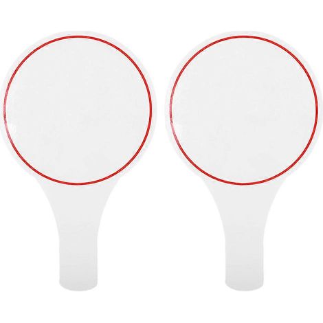 Lot de 2 tablettes effaçables à sec pour tableau blanc, tablettes simples face, mini tablettes effaçables à sec pour tableau blanc (1/5)