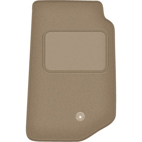 Alfombrilla de terciopelo para el conductor para: Jeep Wrangler III JK todoterreno (2006-2017) beige (1/5)