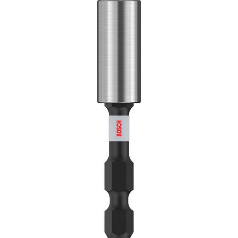 Bosch Accessories 2608522321 Supporto universale Impact Control con magnete standard, 1 pezzo, 1/4 pollici, 60 mm