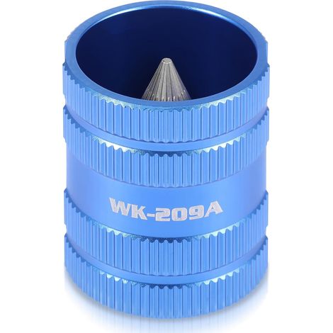 Ébavureur intérieur et extérieur en acier inoxydable Ø 6-42 mm pour tuyaux en cuivre et en plastique, climatisation (1/5)