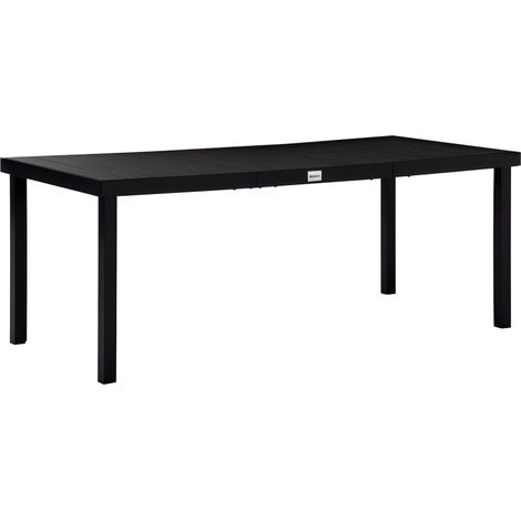 Table à manger de jardin pour 8 personnes. table de jardine en aluminium. pour patio. terrasse. 190 x 90 x 74 (1/5)