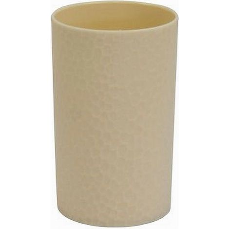 Cleafe - Bicchiere Porta Spazzolini Da Denti Colore Beige Accessorio Arredo Bagno 79791 - (1/3)