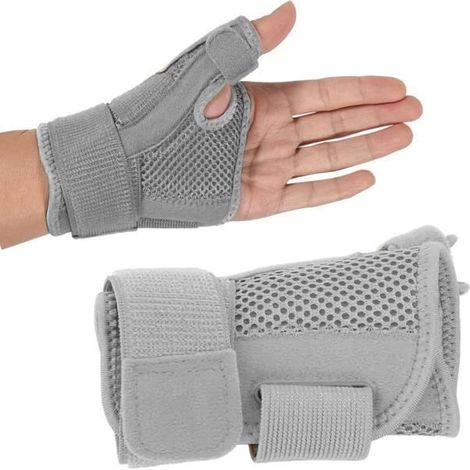 Attelle de stabilisateur de pouce DRFEIFY - Réglable pour l\'arthrite et le syndrome du canal carpien (1/4)