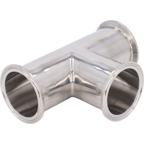 Dreifach-T-Stück aus Edelstahl 304, Rohrverbinder für 51-mm-Rohre (1/5)