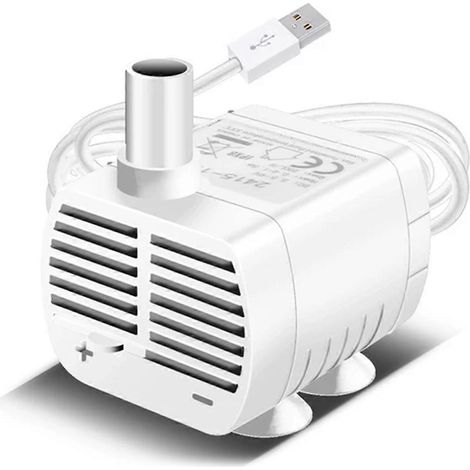 Pompe à eau USB silencieuse, sans balais, AWhite (1/5)