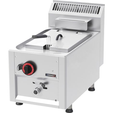 Friteuse Gaz à Poser Avec Vanne De Vidange 8 Litres 33 - Casselin