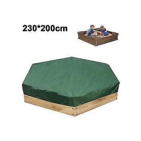 Sandkastenabdeckung mit Kordelzug, wasserdichte, quadratische Schutzhülle
