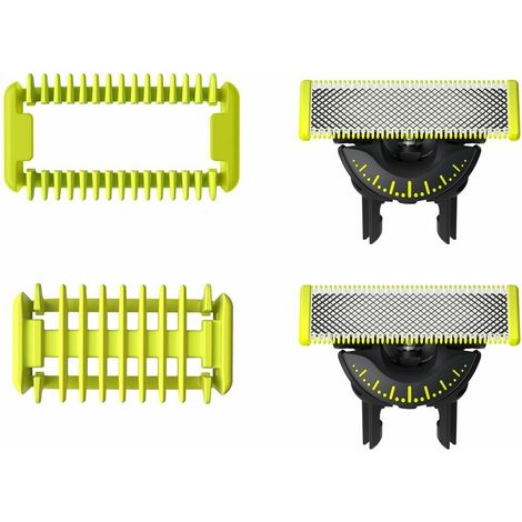 Testina per rasatura Philips OneBlade QP624/50 360 Lime/Argento 2pz [AHPHIPGMFQP6245] (1/5)