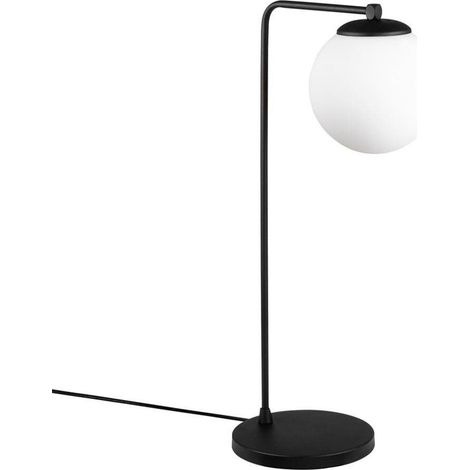 Lampe de table noire à une lumière Modèle 12 (1/4)