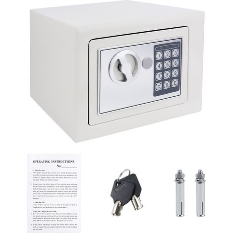 HIGH SECURITY ELECTRONIC DIGITAL SECURITY STEEL HOME CASH RATED KEY SAFETY BOX (1/5)