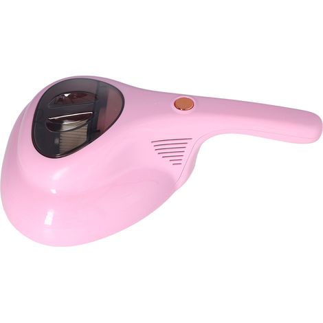 Aspirateur sans fil pour lit 10Kpa, puissant aspirateur à main pour tapis et tissus rose (1/5)