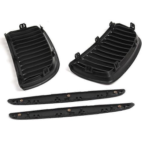 Calandre avant améliorée à une seule ligne en forme de haricot pour BMW Série 3 E90 E91 Limousine Touring (modèles 2005-2012) - Référence : 51137120007 (1/5)