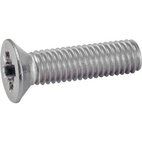 Viti Acton m4x25 acciaio inox filettatura completa testa svasata