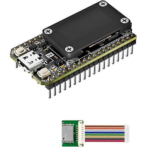 Carte de développement Meshtastic LoRa 32 V4, GPS ESP32 SX1262, écran OLED 0,96 pouce, alimentation solaire, réseau mesh WiFi LoRa BLE 928 MHz (1/5)