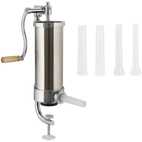 Embutidora de salchichas Máquina de embutidos máquina embutidora de salchichas de Acero inoxidable de 3,5L Máquina de salchichas chorizo