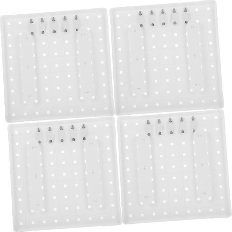 Pieces Stainless Steel Double Door Organizer for Towels for (1/5)