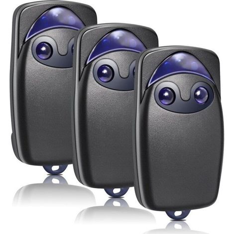 Telecommande Portail pour Flo2r-s, 3PCS 433,92 MHz Telecommande Porte de Garage Compatible avec Flo2R-S, 2 Canaux (1/4)