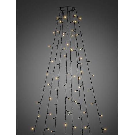 [NEUWERTIG] B-Ware Konstsmide 6520-870 LEDBaummantel Lichterkette Appsteuerung InnenAußen Bernstein (1/2)