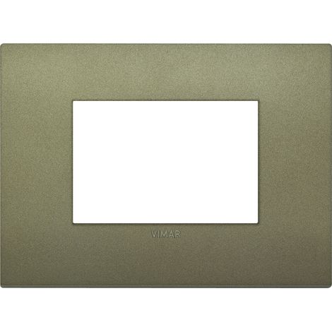 VIMAR - 19653.77 Plaque d'immatriculation classique 3M, vert mat