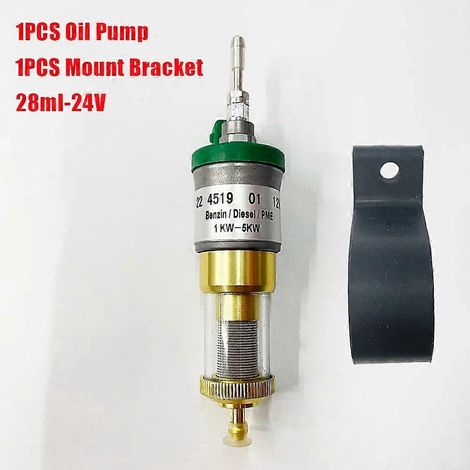 Pompe à carburant/chauffage universelle Eberspacher pour voiture, diesel et air comprimé, avec support de montage, compatible camion 12 V/24 V, ultra silencieuse.