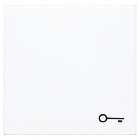 Bascule symbole clé Jung LS 990 T WW blanc-alpin
