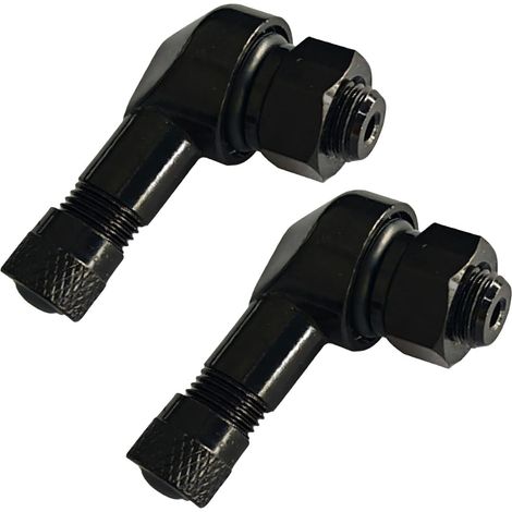 Pieces Motorcycle Angle Valves Extension Adapter 8.3mm for Most Tires 90 Degree for Motorcycle Tires Compatible with Multiple Models (1/5)